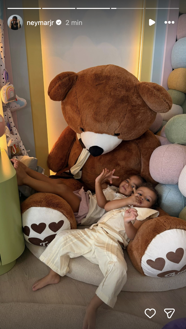 Filhas de Neymar Jr - Foto: Reprodução / Instagram