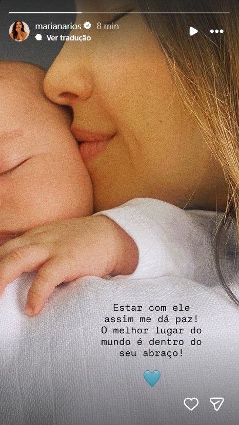 Mariana Rios com o filho, Palo - Foto: Reprodução / Instagram @marianarios