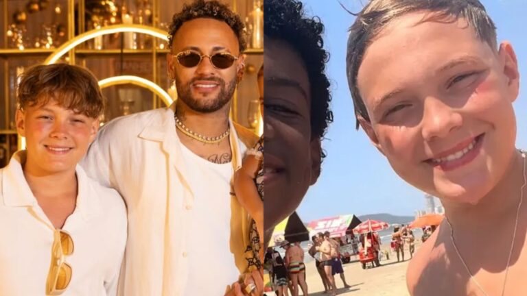 Aos 15 anos, ator mirim celebra amizade de infância com filho de Neymar: ‘Até hoje’