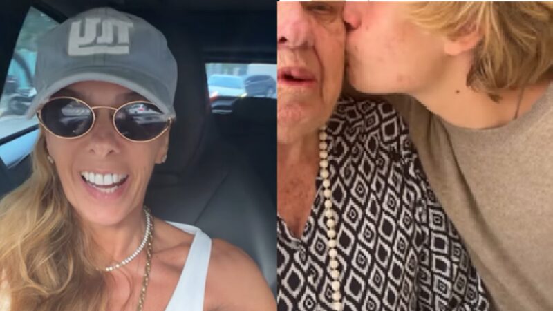 Adriane Galisteu registra momento com a mãe e o filho - Foto: Reprodução/Instagram