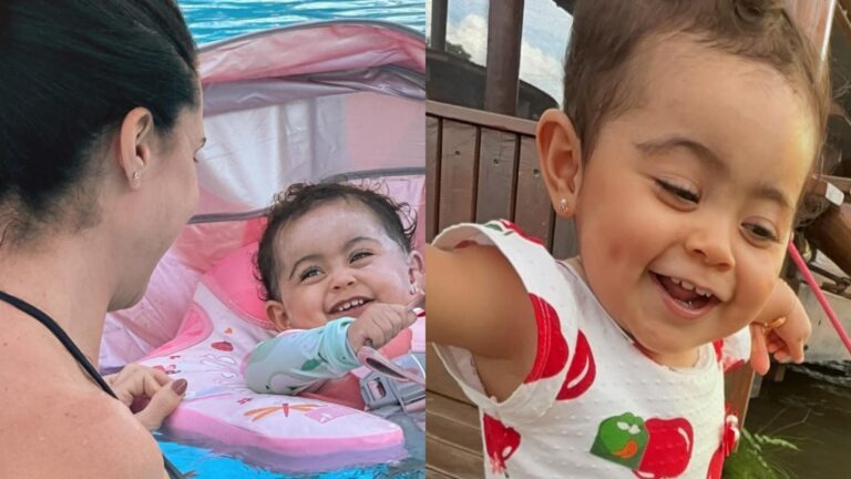 Graciele Lacerda posta álbum de fotos da filha na fazenda e se derrete: ‘Cercada de amor’