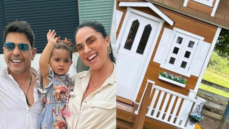 Graciele Lacerda impressiona ao mostrar casa de brinquedo da filha na fazenda de Zezé