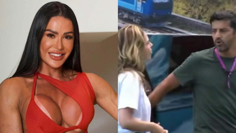 Gracyanne Barbosa fala sobre briga entre Alberto Cowboy e Ana Paula Renault