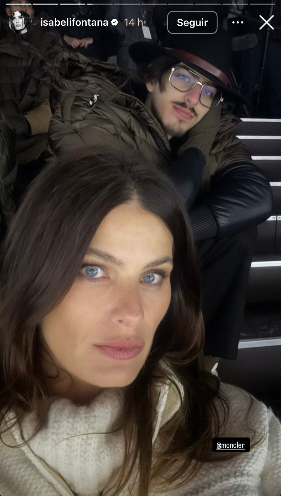 Lucas Fontana com a mãe, Isabeli Fontana - Foto: Reprodução / Instagram @isabelifontana