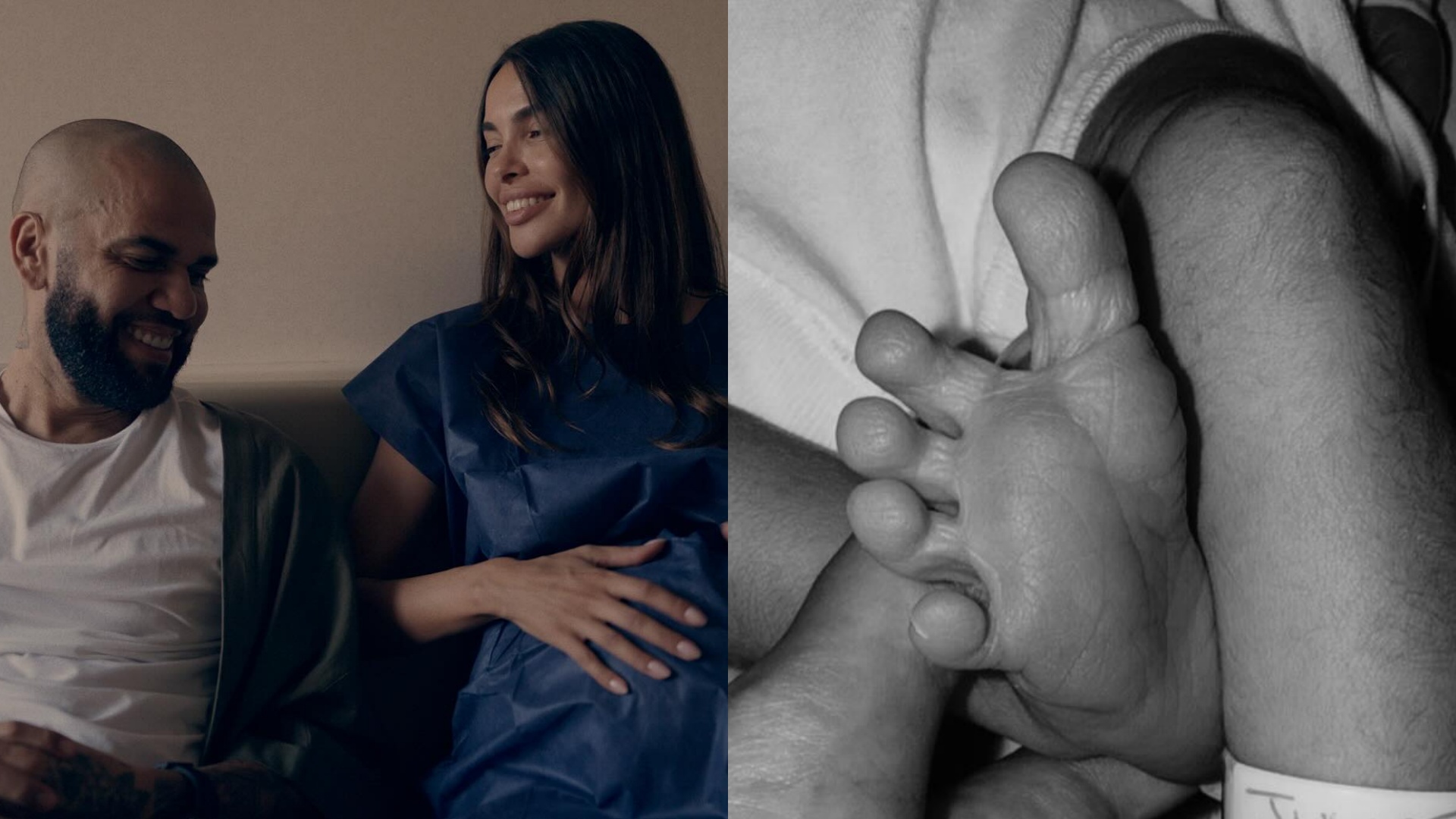 Joana Sanz e Daniel Alves