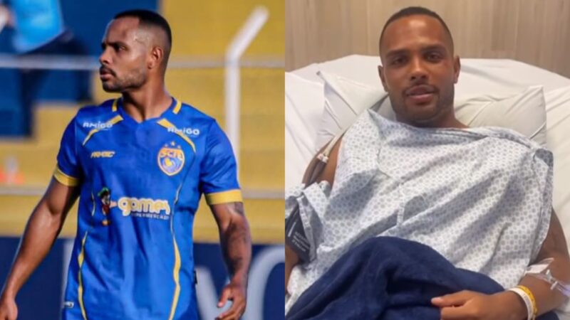 Jogador do Sampaio Corrêa fala pela primeira vez após sofrer convulsão em campo