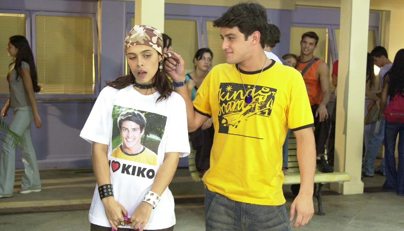 Drica (Gisele Frade) e Kiko (Alexandre Slaviero) em Malhação - Foto: Reprodução / TV Globo