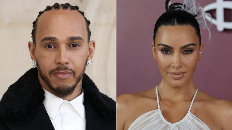 Leitura labial revela o que Lewis Hamilton disse para Kim Kardashian no Super Bowl 2026