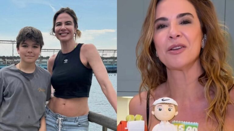 Filho de Luciana Gimenez celebra chegada dos 15 anos com bolo temático