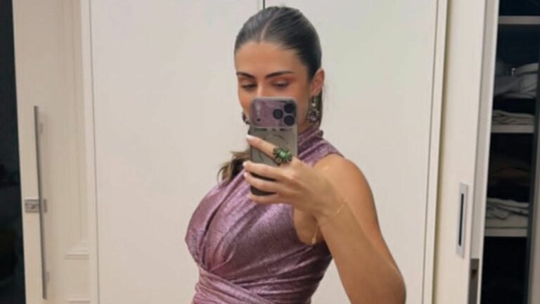 Já está assim? Grávida, Luma Cesar, herdeira de César Filho, mostra como está sua barriga