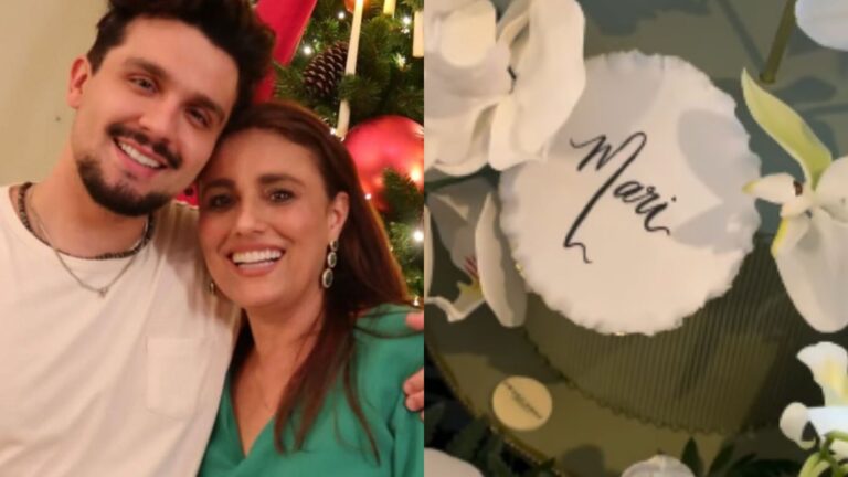 Mãe de Luan Santana celebra aniversário com bolo fora do comum e super estiloso