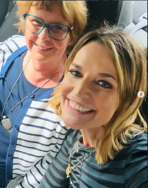 Savannah Guthrie e sua mãe, Nancy Guthrie — Foto: Instagram