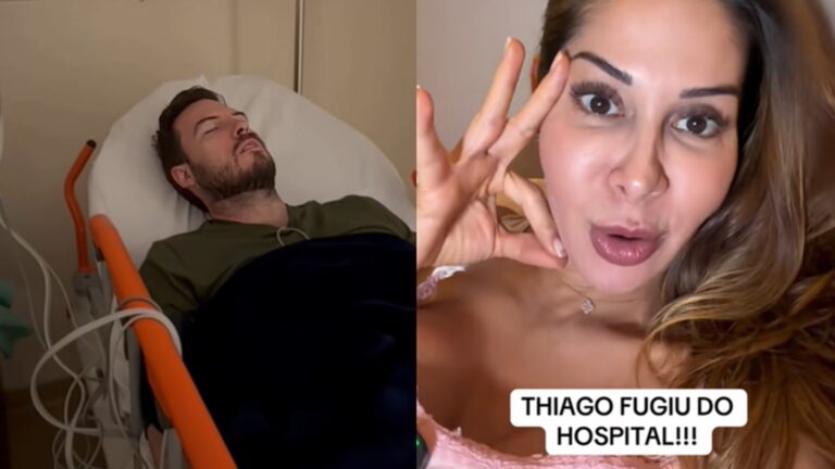 Maíra Cardi conta que marido foi internado, fugiu do hospital e revela diagnóstico