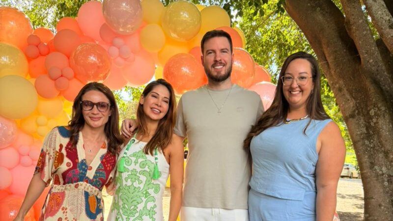 Maíra Cardi e Thiago Nigro transformam mêsversário da filha em ação beneficente
