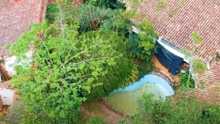 Apresentador teve mansão de R$ 1,5 milhão que agora está caindo aos pedaços