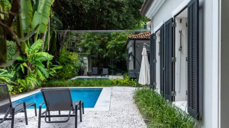 Ex-apresentadora da Record viveu em mansão que pode chegar a R$ 10 milhões com piscina discreta