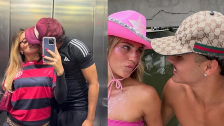 Filha de Eduardo Moscovis se declara para o namorado influenciador