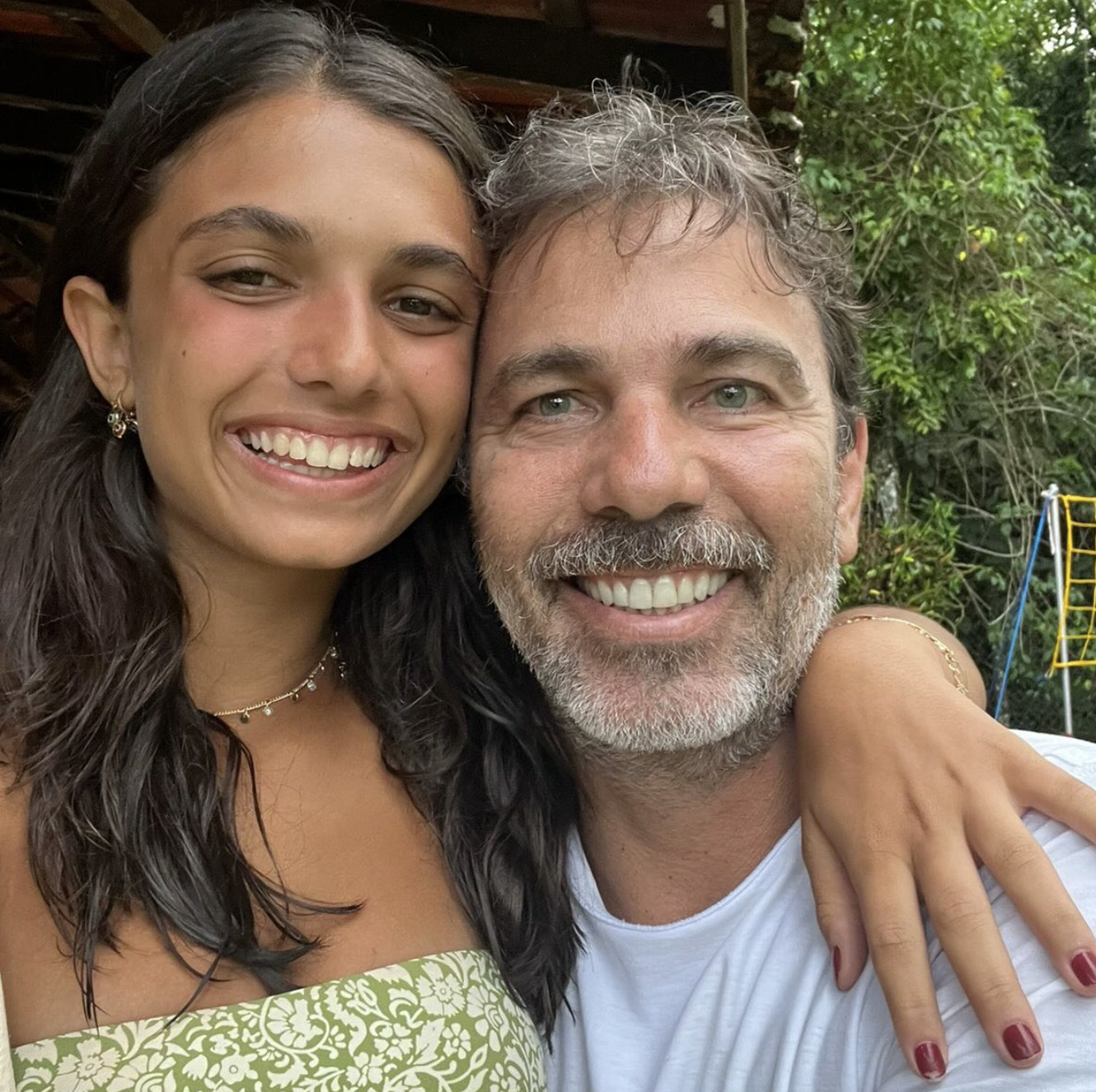 Marcelo Faria e a filha, Felipa - Foto: Reprodução / Instagram