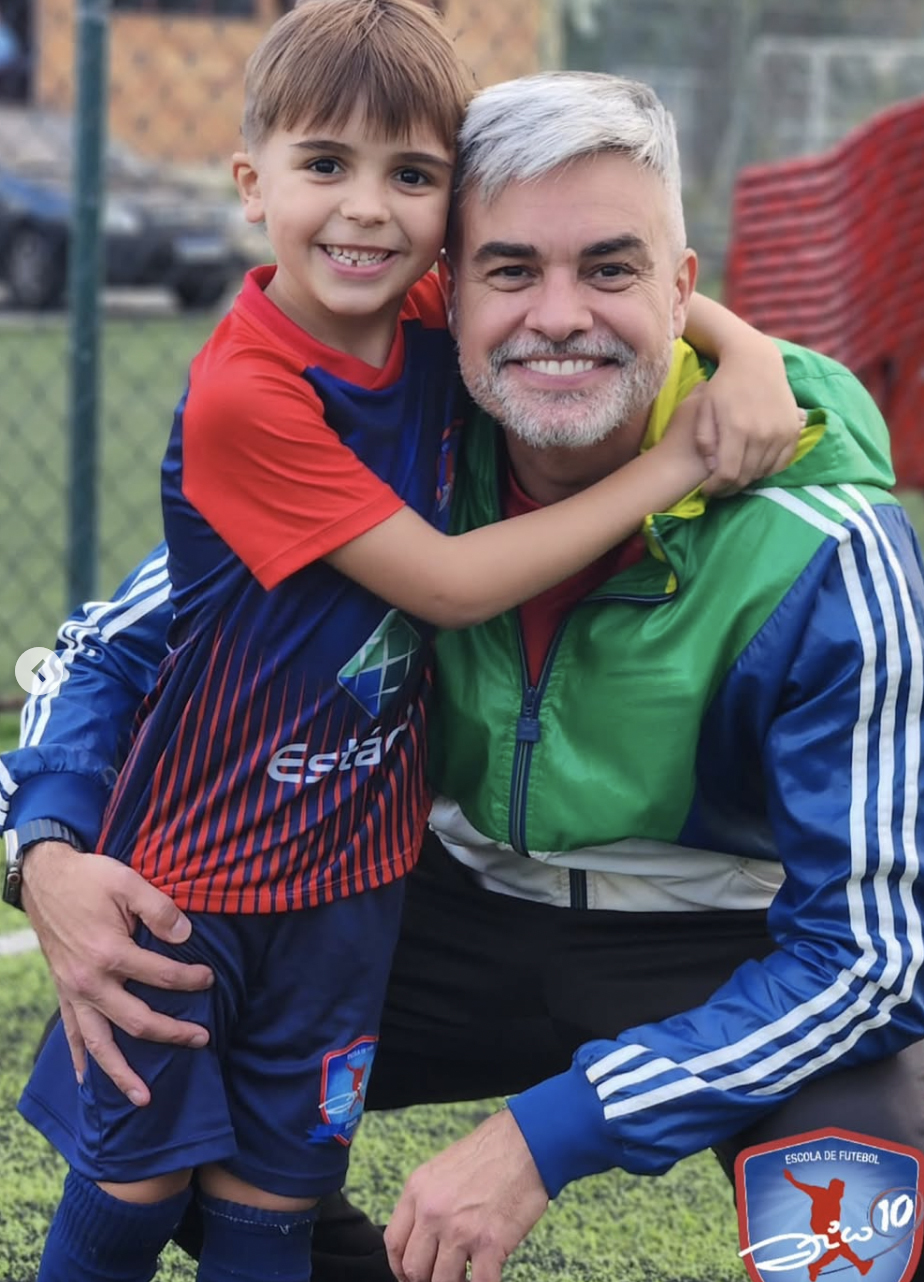 Marcio Kieling e seu filho - Foto: Reprodução / Instagram