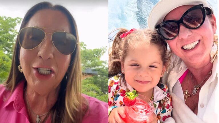 Veja a foto que a filha de Virginia tirou e pediu para a avó compartilhar