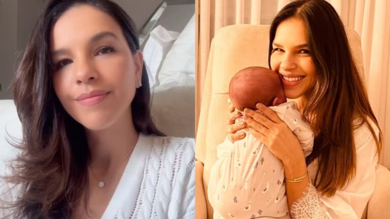 Mariana Rios revela se pretende mostrar o rostinho do filho, Palo: ‘Temos que…’
