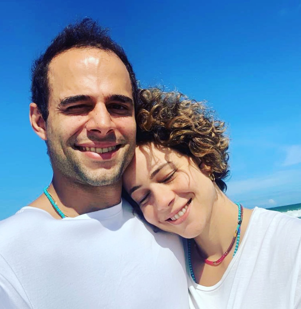 Leandra Leal com o marido, Guilherme Burgos - Foto: Reprodução / Instagram @leandraleal 