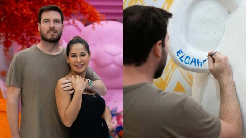Filha de Maíra Cardi e Thiago Nigro tem mesversário solidário