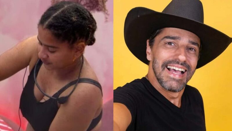Milena mexe nas coisas de Cowboy - Foto: Reprodução/TV Globo/Manoella Mello