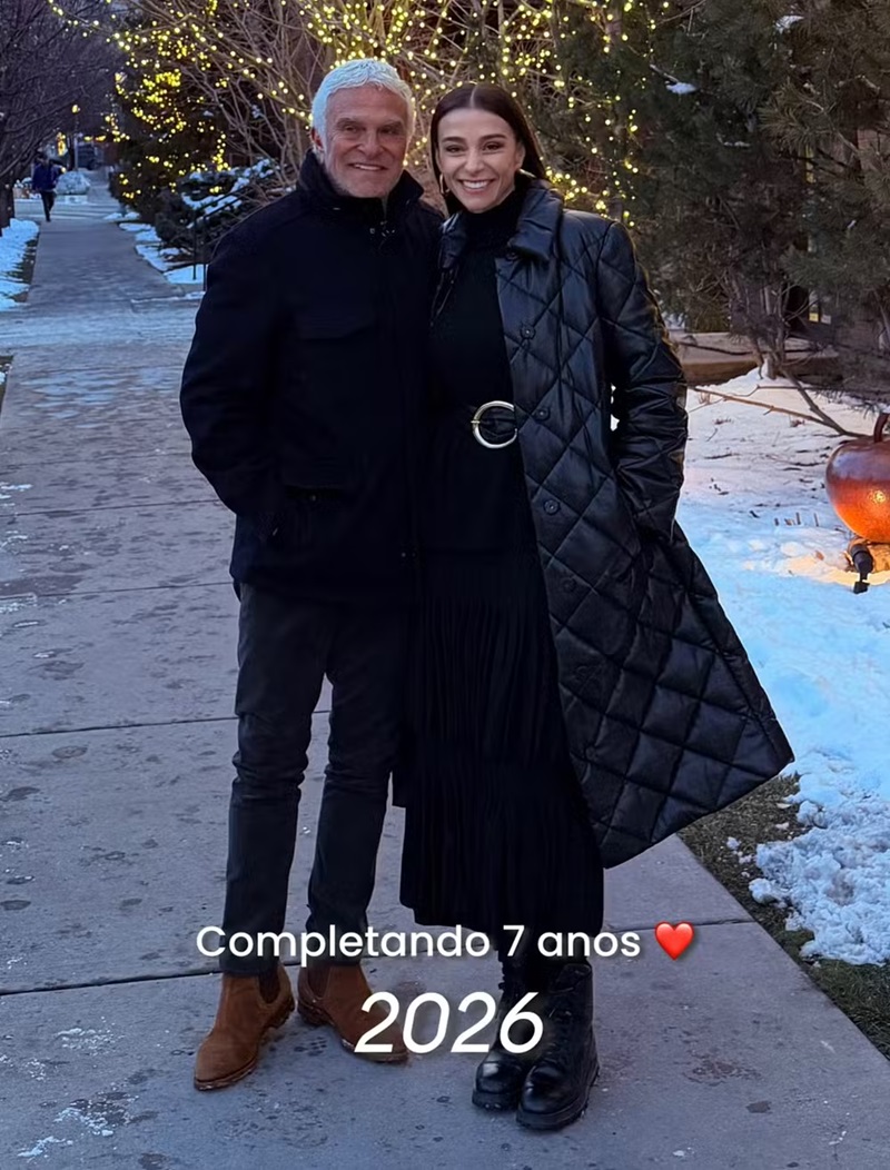 Mônica Martelli celebra aniversário de namoro — Foto: Reprodução/ Instagram