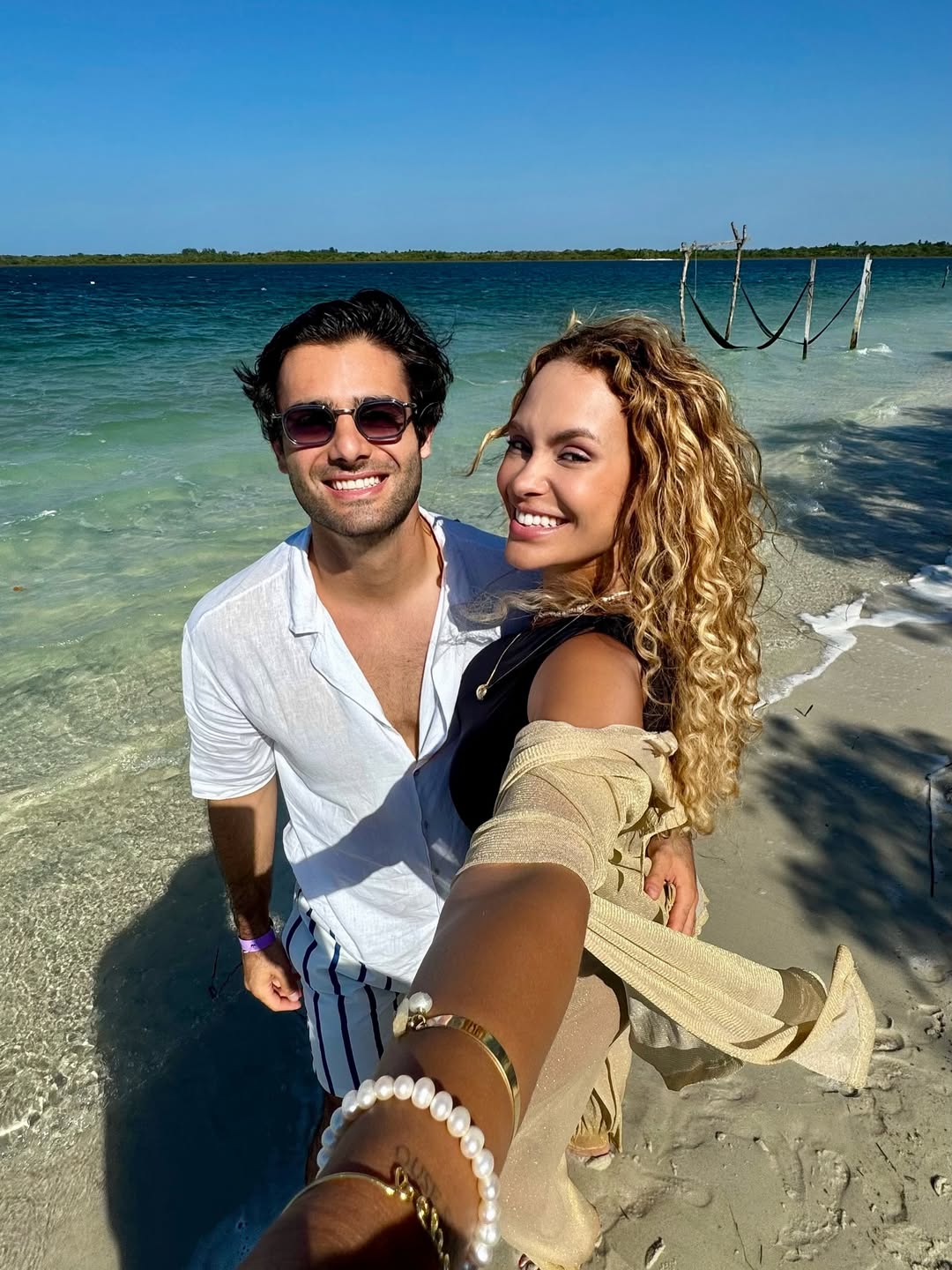 Sarah Andrade com o namorado, Bruce Gervais - Foto: Reprodução/Instagram @sarahandrade