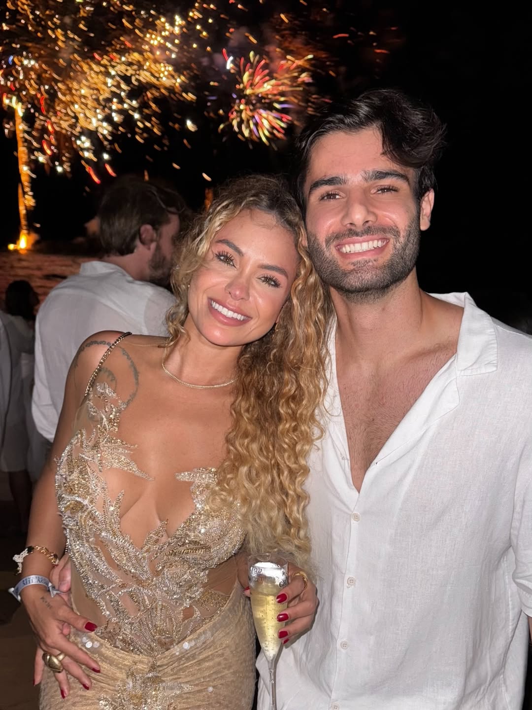 Sarah Andrade com o namorado, Bruce Gervais - Foto: Reprodução/Instagram @bruce_grvs
