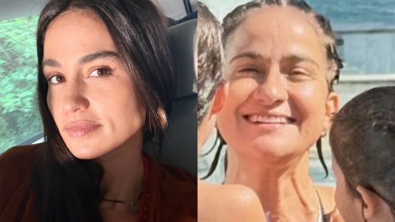 Nanda Costa reage ao ver novas fotos de Lan Lanh com as filhas do ex-casal