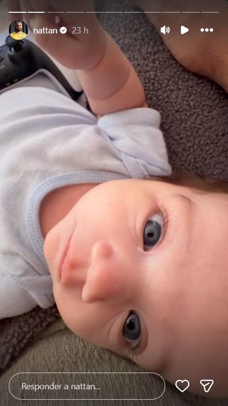 Nattan com a filha, Zuza - Foto: Reprodução/Instagram @nattan