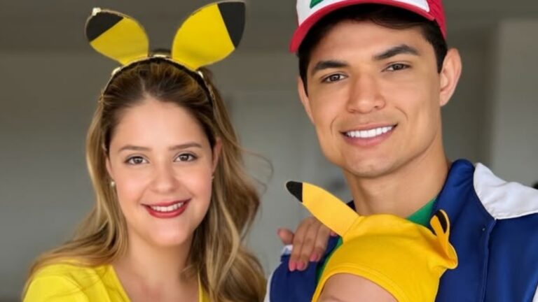 Neta de Tom Cavalcante rouba a cena ao surgir fantasiada: ‘Bloquinho da família’