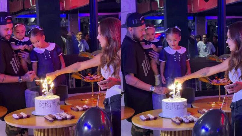 Neymar Jr ganha festa surpresa de Bruna Biancardi em seu aniversário de 34 anos