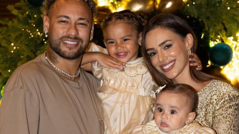 Neymar Jr surpreende filhas e a esposa, Bruna Biancardi, com presentes especiais
