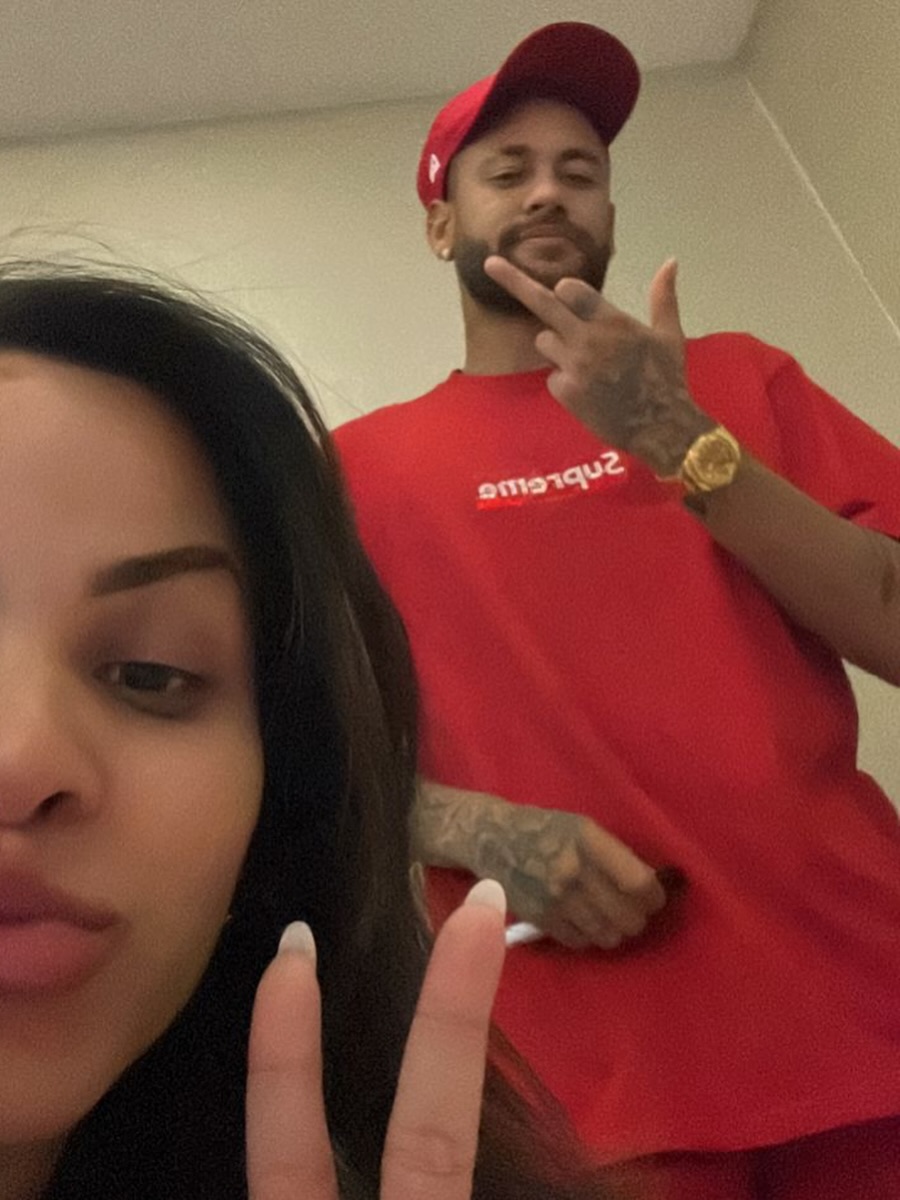 Gabily e Neymar Jr - Foto: Reprodução / Instagram @gabily