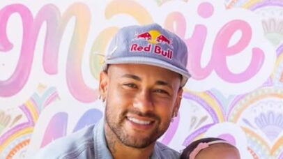 Neymar abre álbum de bloquinho de Carnaval com as filhas — Foto: Reprodução/Instagram
