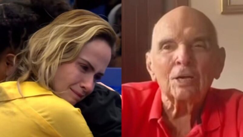 Pai de Ana Paula Renault aparece em vídeo após surto da filha no BBB 26: ‘Está bem’