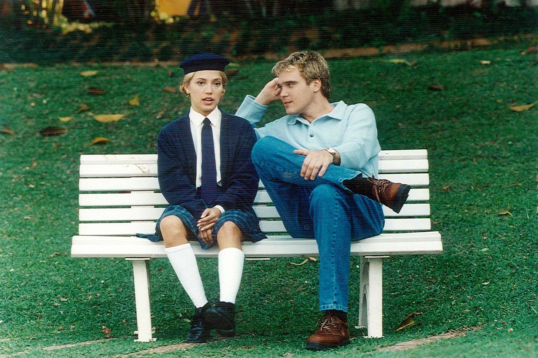 Pérola (Patrícia de Sabrit) e Tomás (Dalton Vigh) em Pérola Negra - Foto: Divulgação / SBT