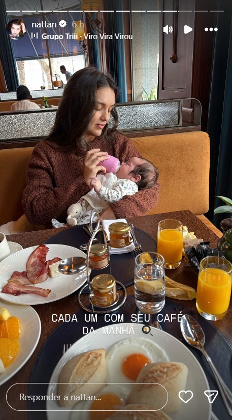 Rafa Kalimann com a filha, Zuza - Foto: Reprodução / Instagram @nattan 