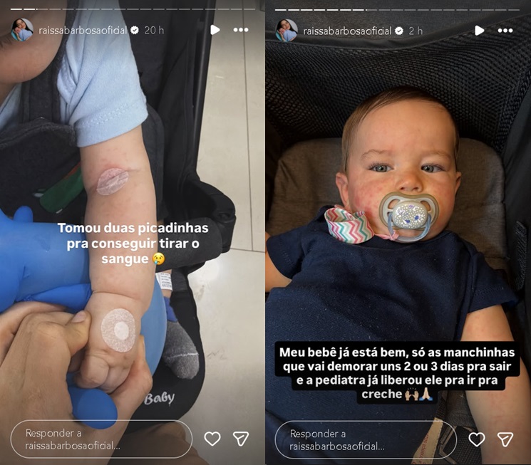 Raissa Barbosa e o filho - Foto: Reprodução/Instagram