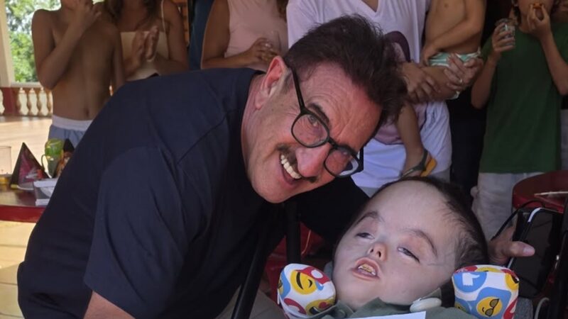 Ratinho e Noah - Foto: Reprodução/Instagram @oratinho