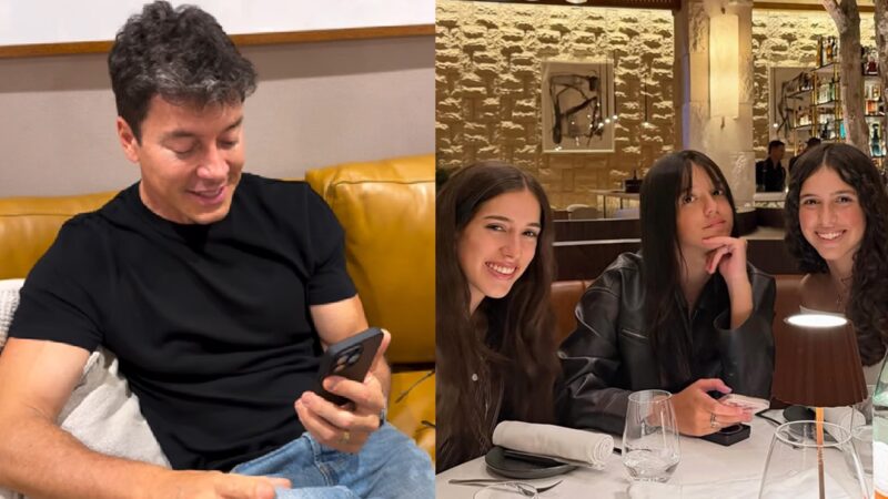 Rodrigo Faro desabafa ao se despedir das filhas após conquista: ‘Coração apertado’