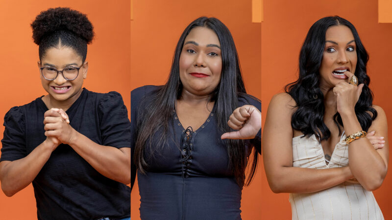 Milena, Chaiany e Maxiane estão no paredão - Foto: Reprodução / Globo