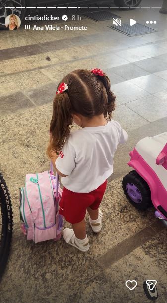 Filha de Cintía Dicker e Pedro Scooby - Foto: Reprodução / Instagram