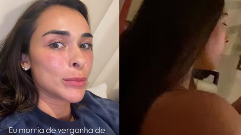 Tainá Militão mostra antes e depois após emagrecer 20 kg e desabafa: ‘Morria de vergonha’
