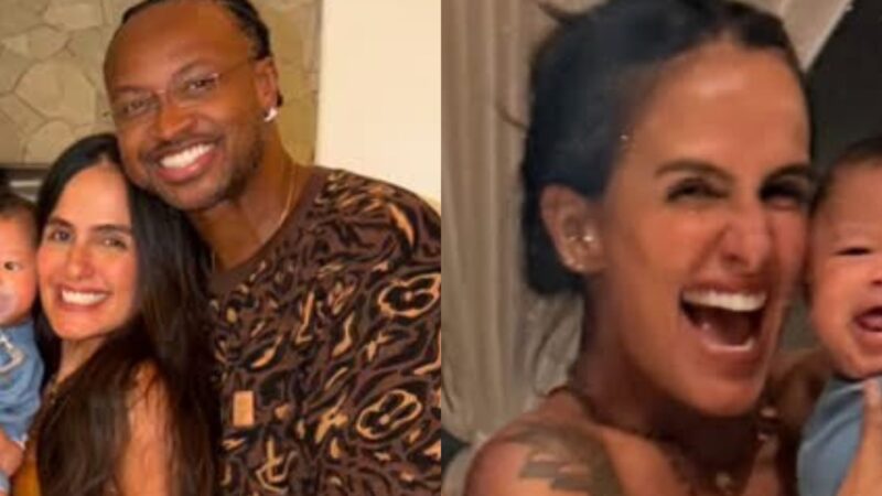 Ele cresceu! Filho de Thiaguinho e Carol Peixinho surge enorme em novas fotos