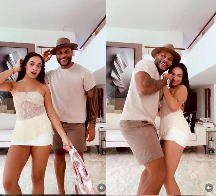 Tony Salles com a filha - Foto: Instagram