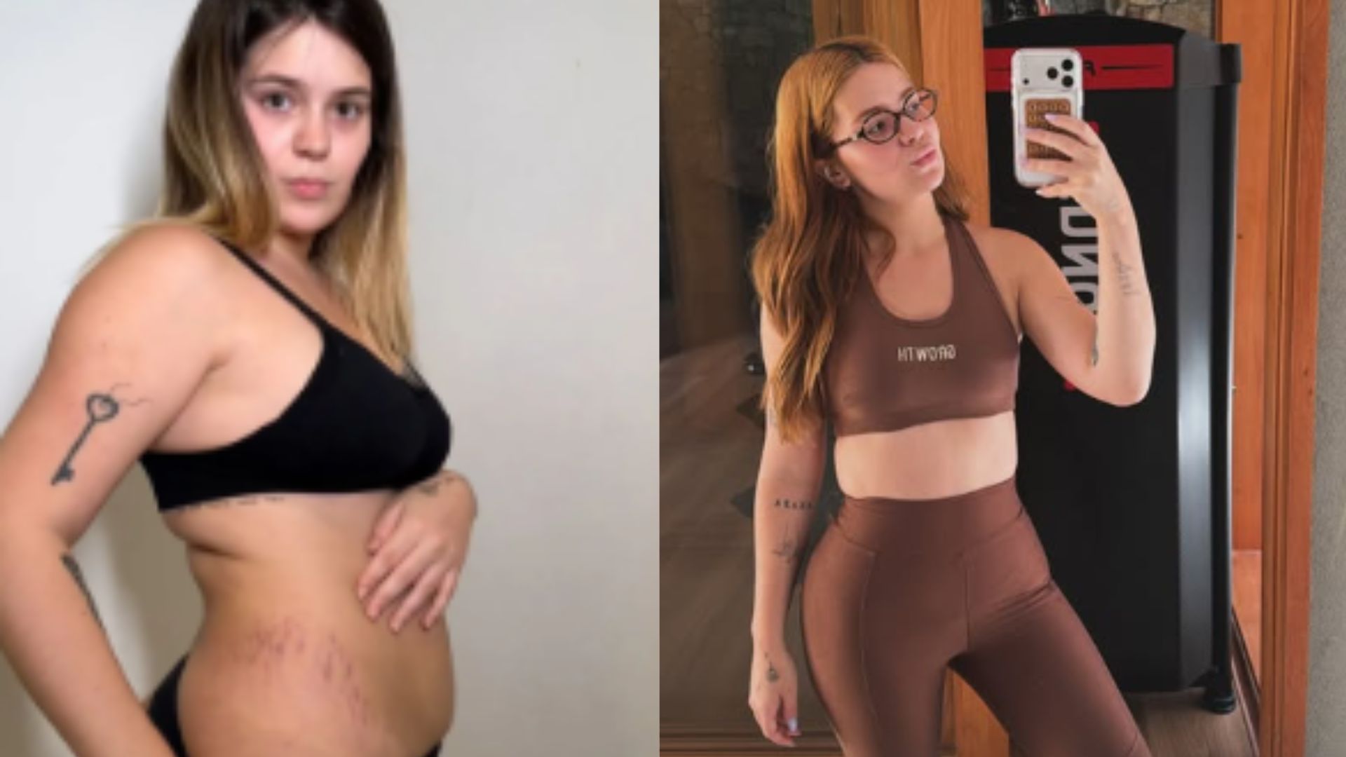 Viih Tube, antes e depois - Fotos: Reprodução/Instagram
